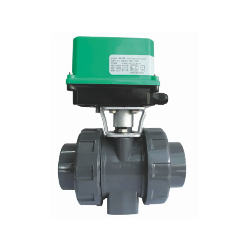 ELECTRIC VALVE UPVC DN15-DN40