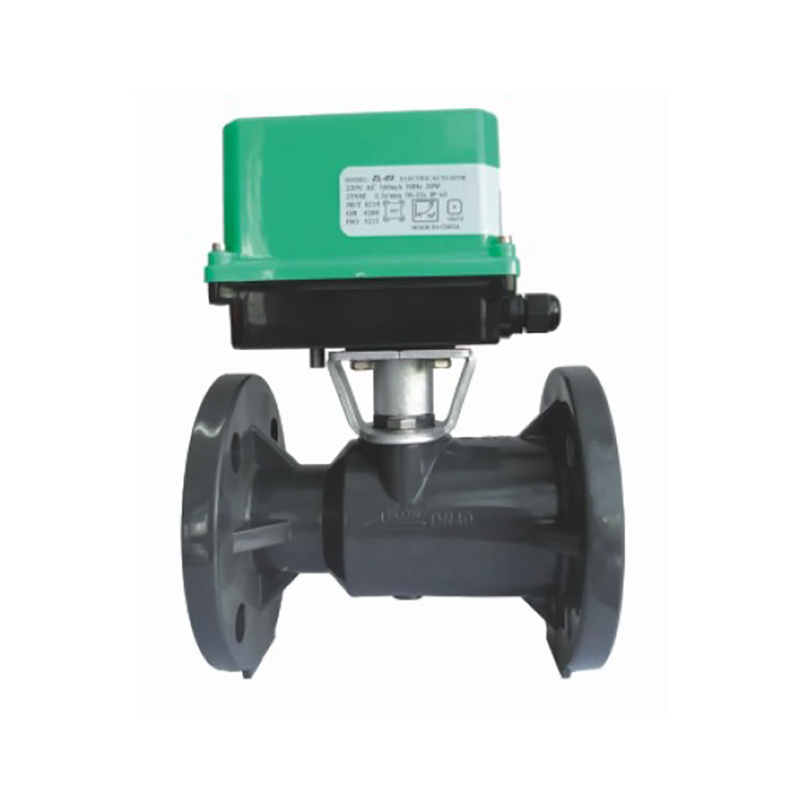 ELECTRIC VALVE UPVC DN15-DN40