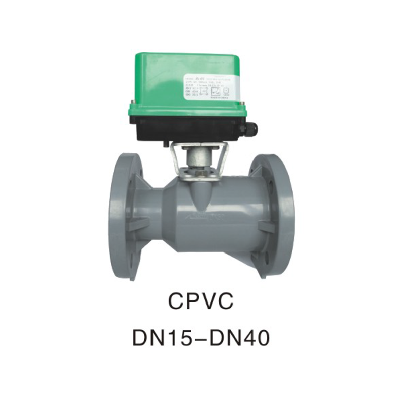 صمام كهربائي CPVC DN15-DN40