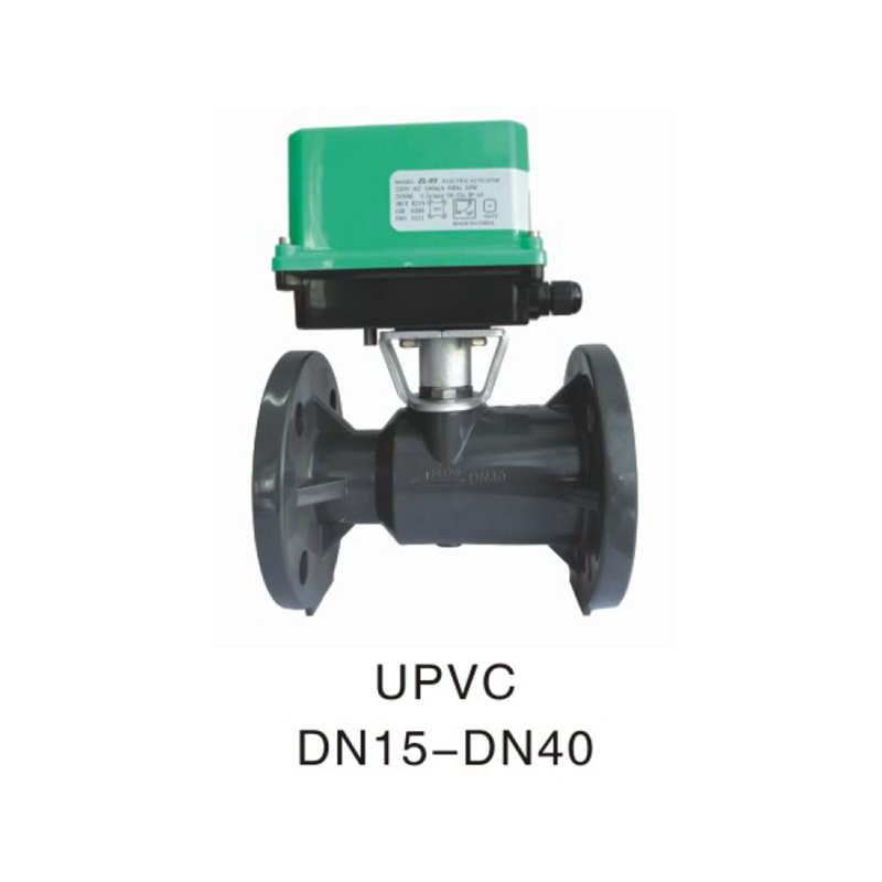 صمام كهربائي UPVC DN15-DN40