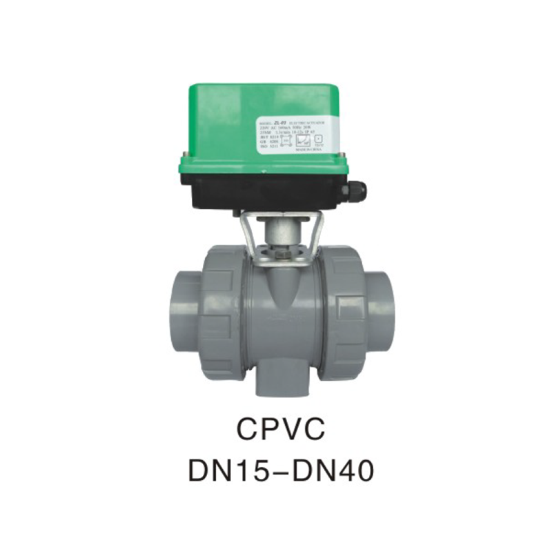 صمام كهربائي CPVC DN15-DN40