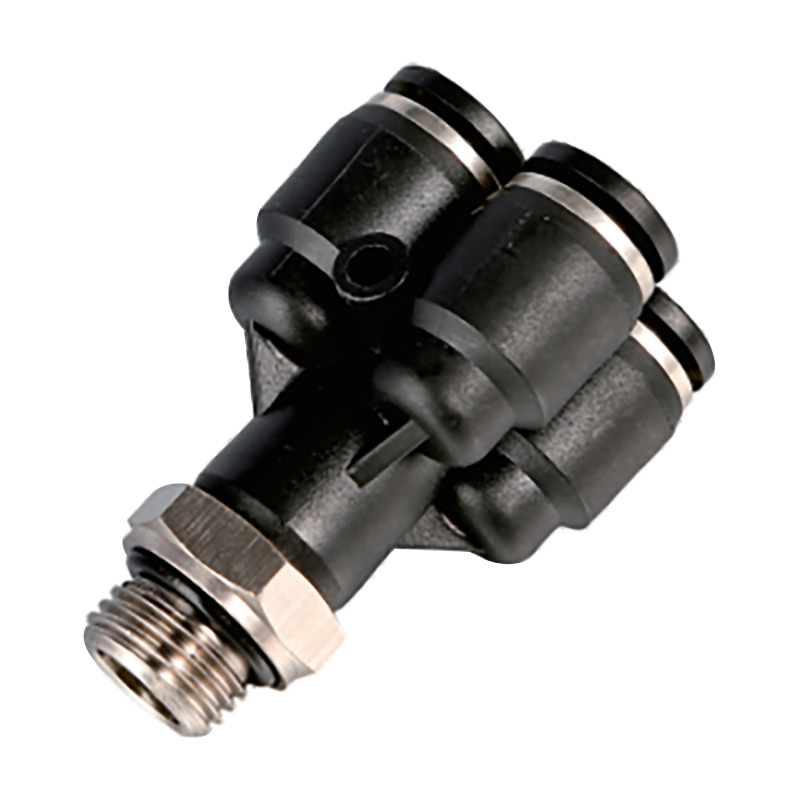 APXT-G Threaded Y-Shaped Five-Way Fitting With G Thread